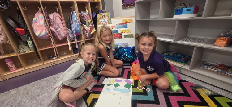 PreK and K students