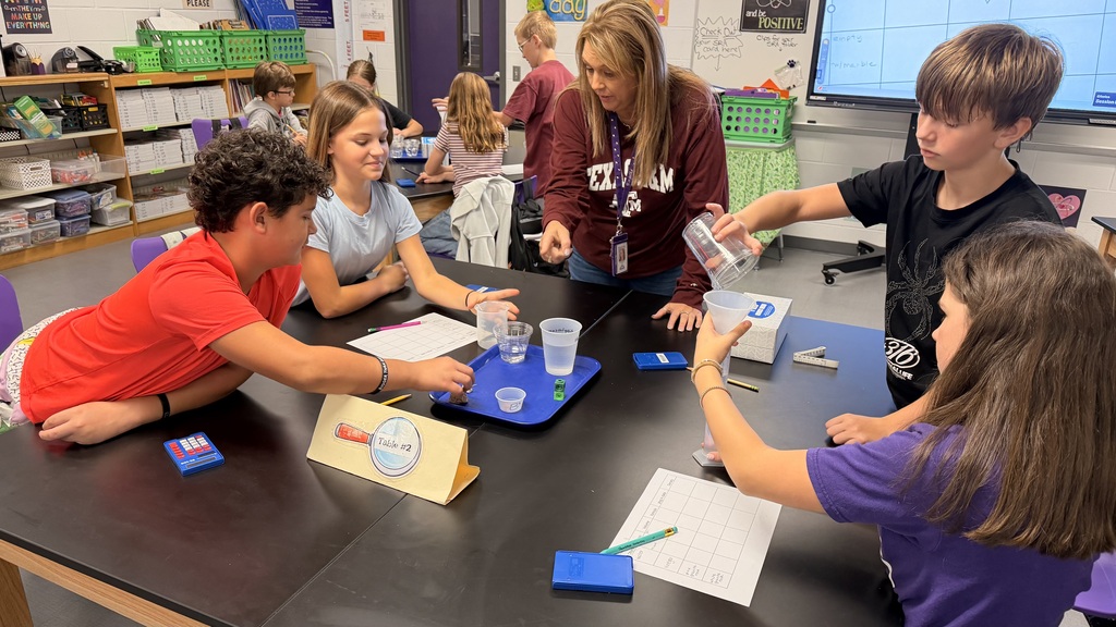 Our 6th grade scientists were busy in the lab exploring mass, volume and density! Students conducted hands-on experiments, took measurements, collected data, and used their observations to better understand how mass, volume, and density are related. We love seeing our students learning by doing, asking questions, and putting their science skills to work!
