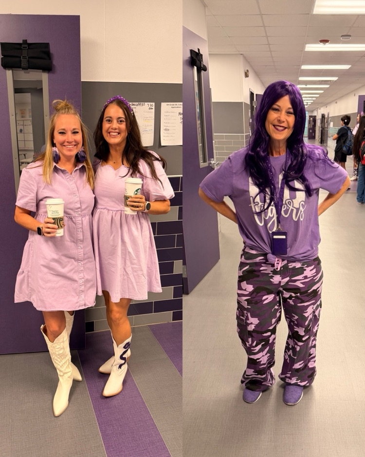 TMS is Purpled Out and ready for Homecoming 💜