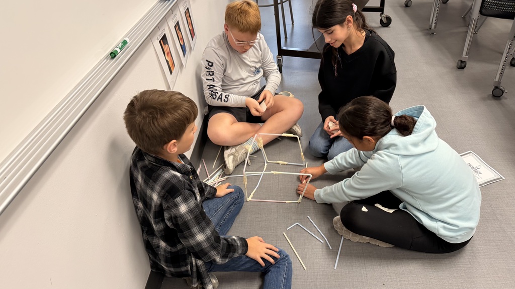 Our 6th grade Social Studies students put their knowledge of different types of government to the test by building structures using only straws and tape! Each group was assigned a different system of government, and the rules of their government determined how they could work together. It was a fun way for students to experience firsthand how different systems of government can affect decision-making, leadership, cooperation, and power.