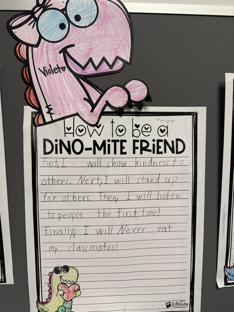 first grade writing 