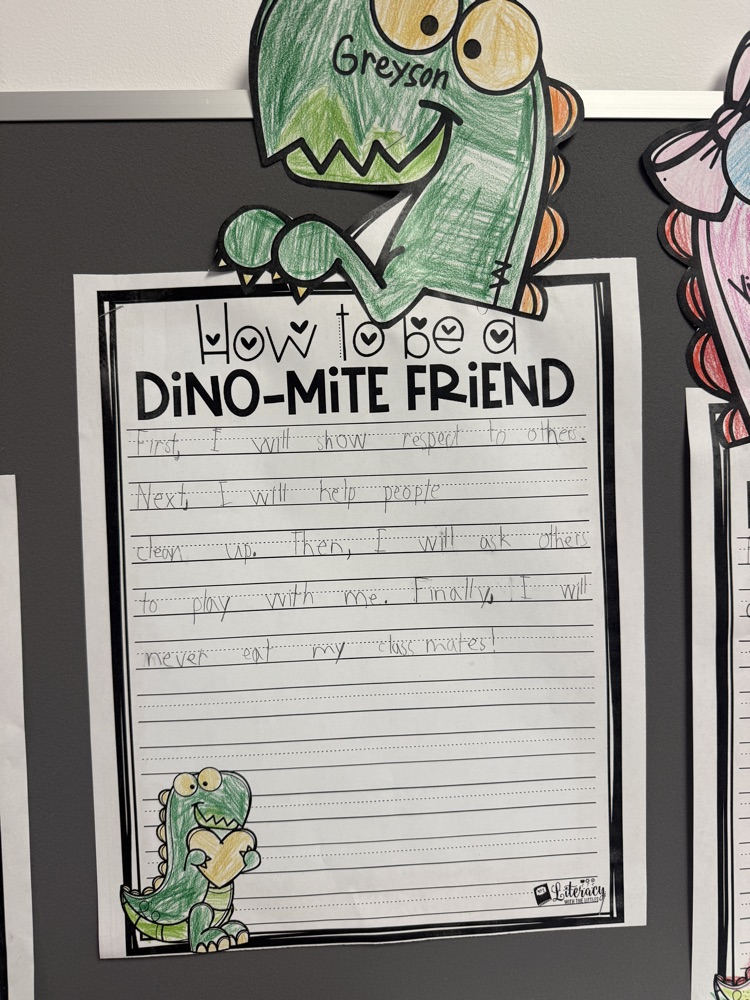 first grade writing 