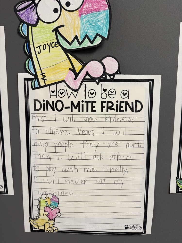 first grade writing 