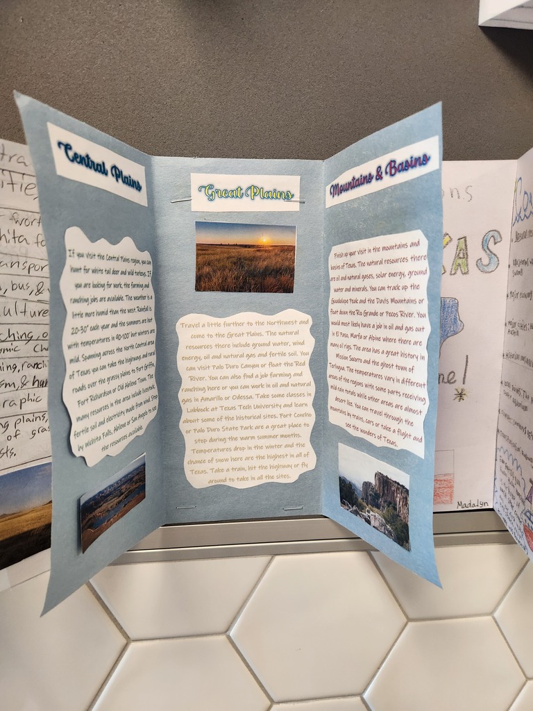 Texas Regions Brochure Projec