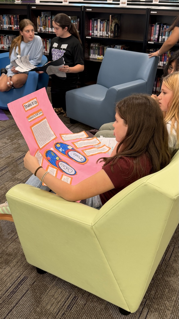 These TMS students stepped into the "crocs" of their characters as they presented their Characterization Projects in Mrs. Z's ELARj class today! 