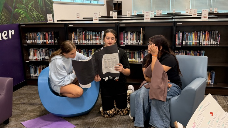 These TMS students stepped into the "crocs" of their characters as they presented their Characterization Projects in Mrs. Z's ELARj class today! 
