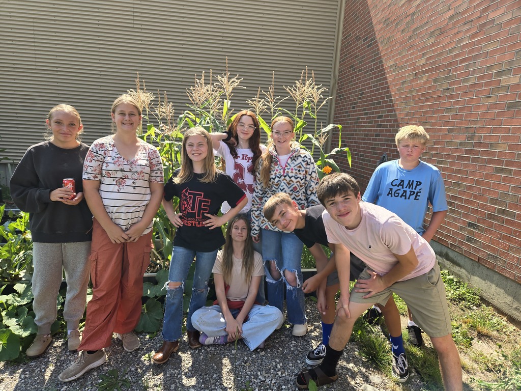 Middle school gardeners