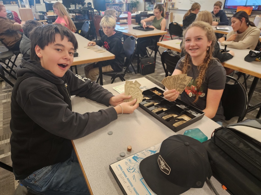 7th Graders Counting Change
