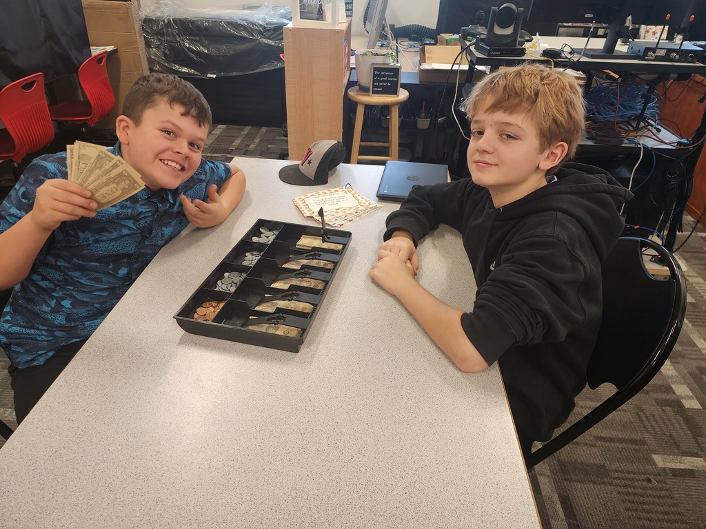 7th Graders Counting Change