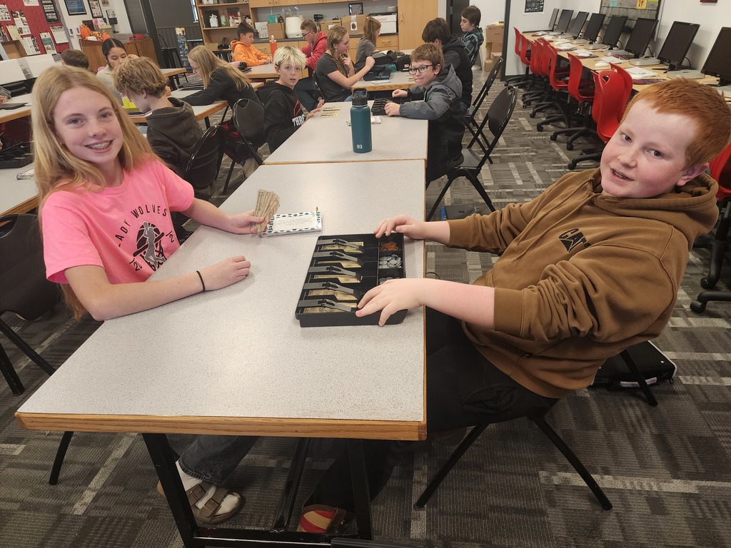 7th Graders Counting Change