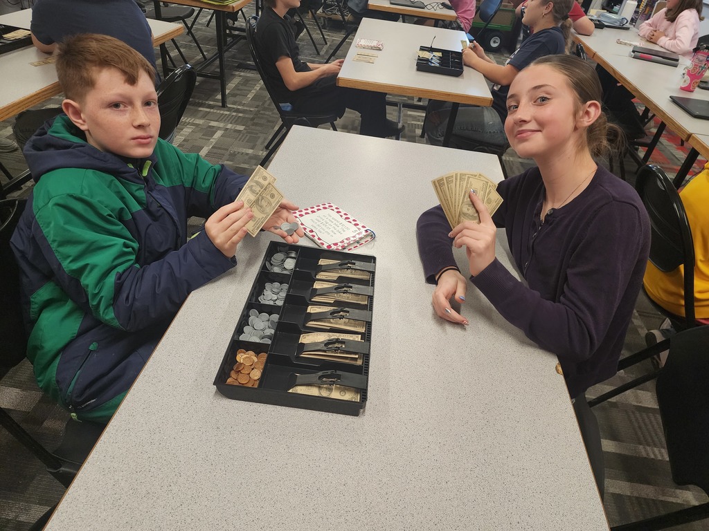 7th Graders Counting Change