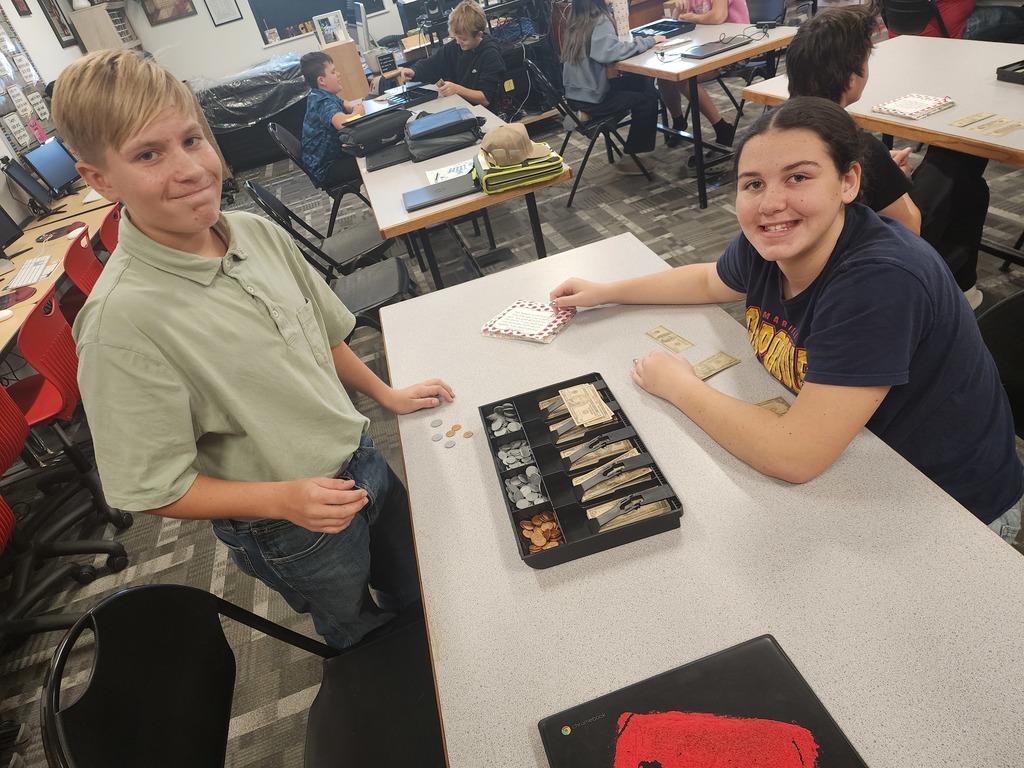 7th Graders Counting Change