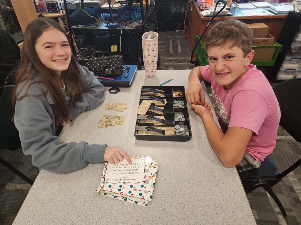 7th Graders Counting Change