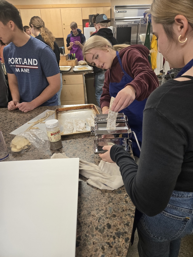 using the pasta maker