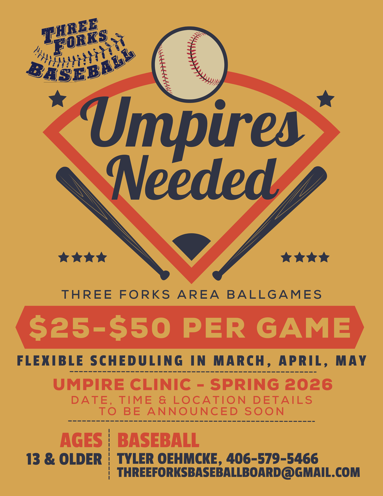 Three Forks Baseball 2026