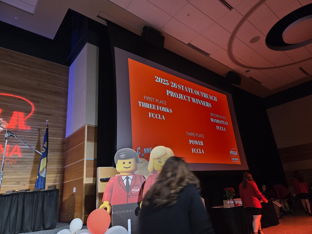 first place community outreach. with our cookbook project