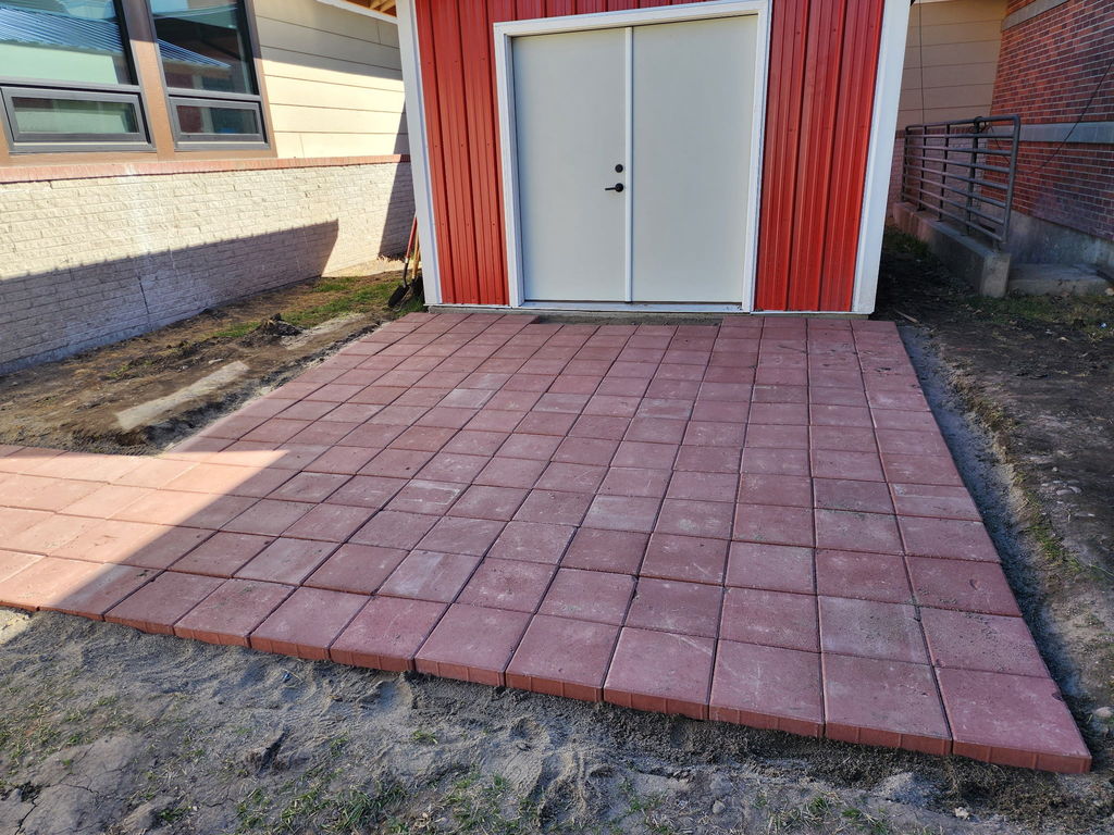 room for the grills and work station.