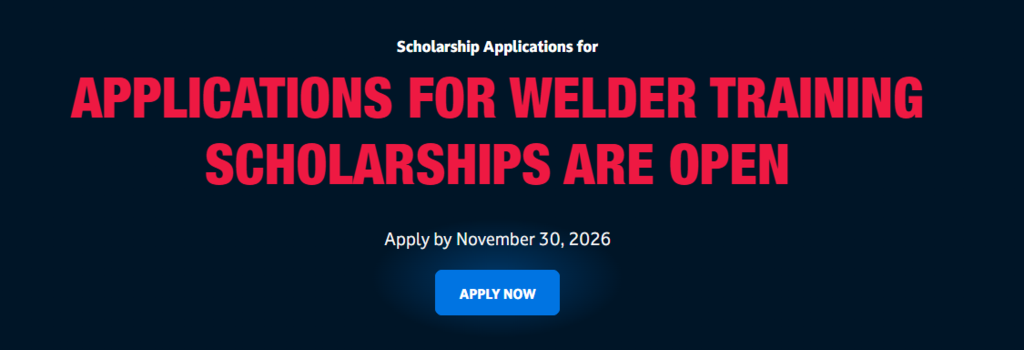 Welder Training Scholarships
