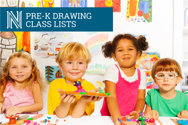 Pre-K Drawing Class Lists