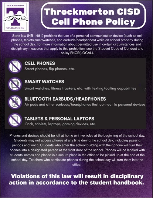 Cell Phone Policy