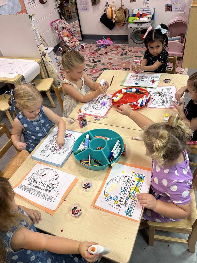 Dot Day in Pre-K3