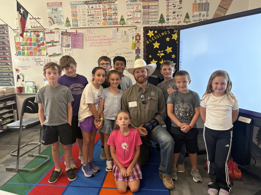 Picture of rancher and 3rd grade