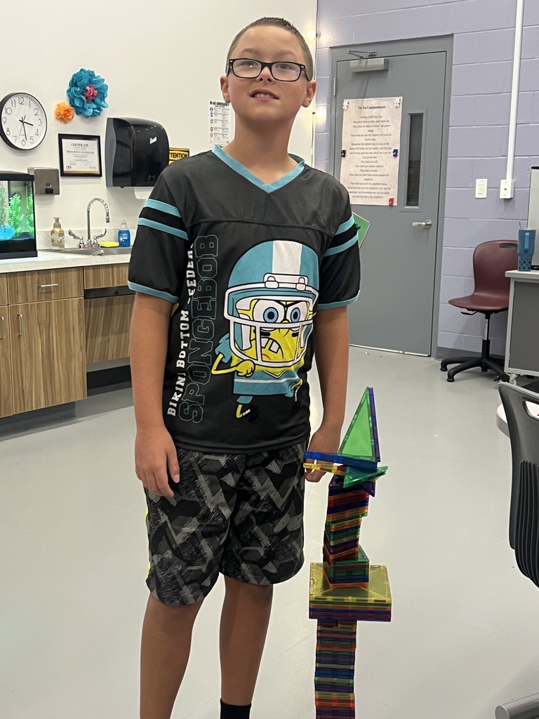 STEM structures students built