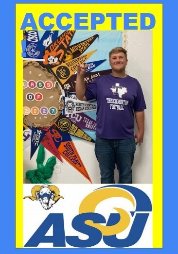Brody Crisp acceptance picture into ASU