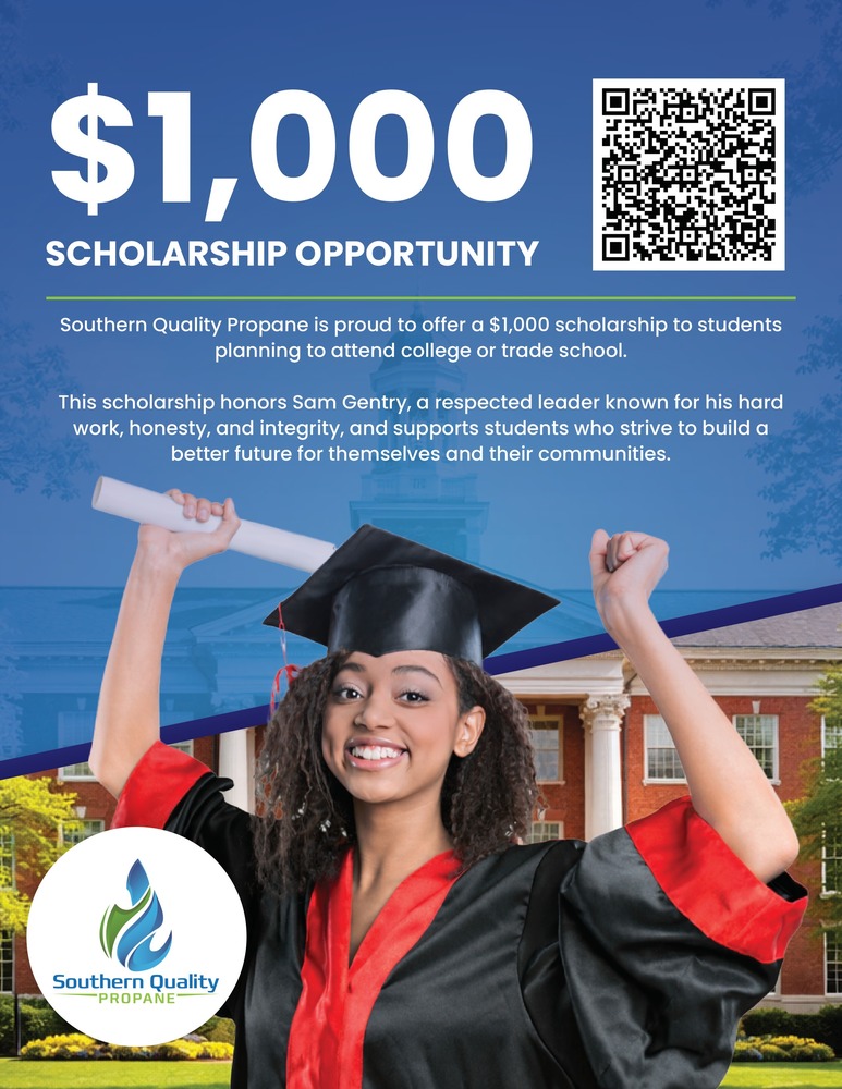 The Sam Gentry Southern Quality Propane Scholarship 