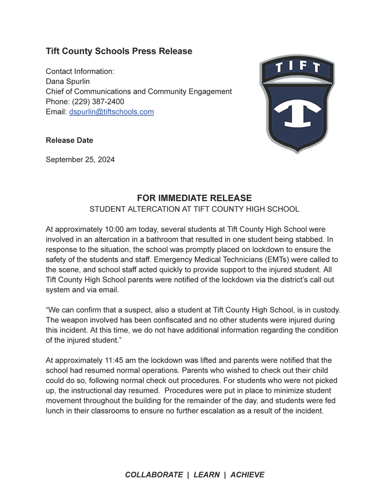 Press Release