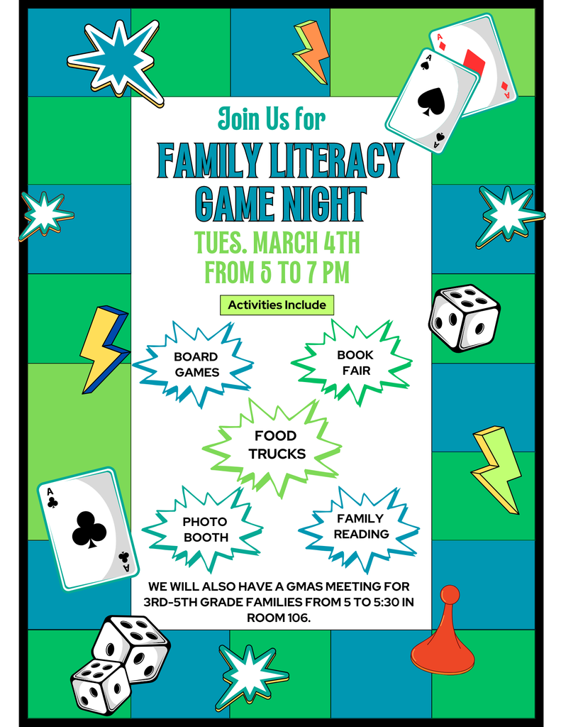 Family Literacy Game Night