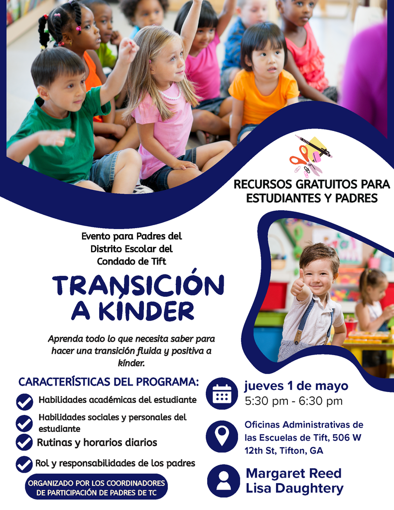 Kindergarten Transition Parent Event