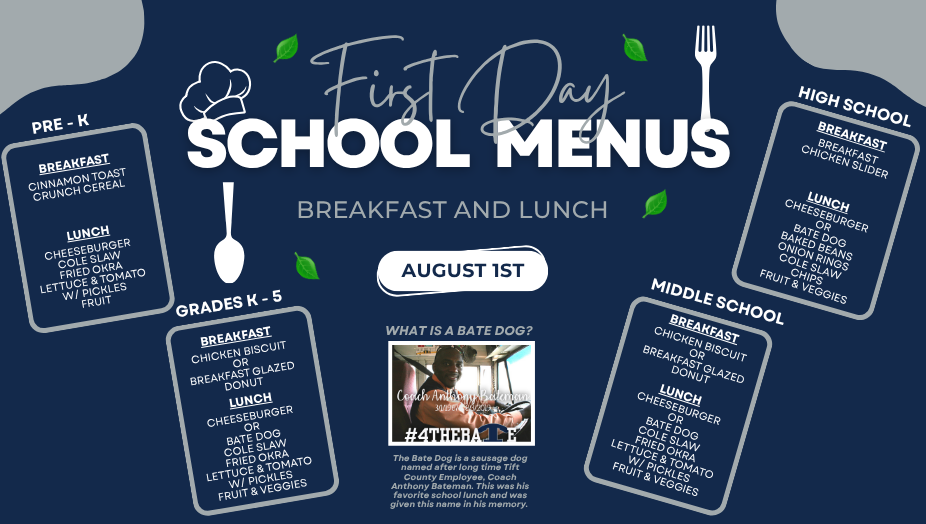 School Lunch Menu