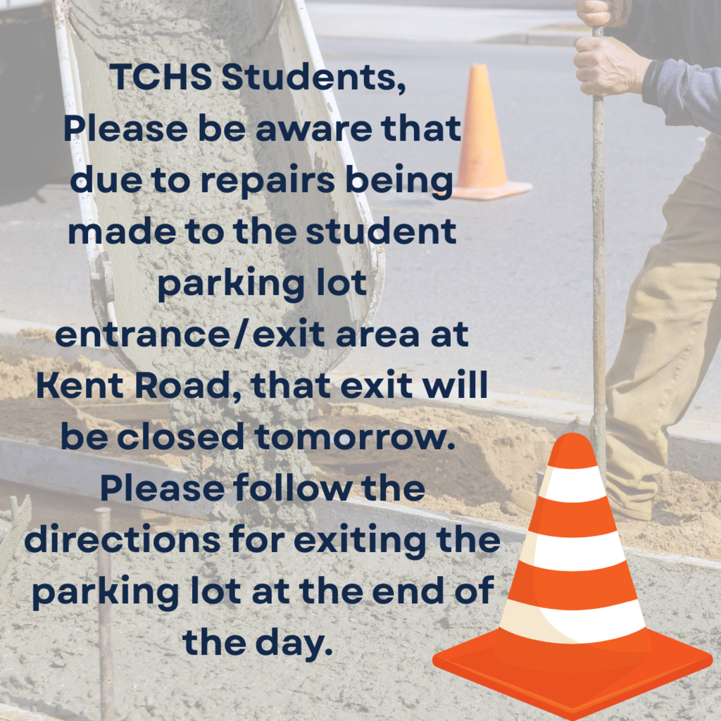 TCHS Student Parking Lot Construction