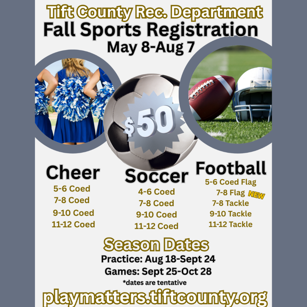 Fall Sports Registration