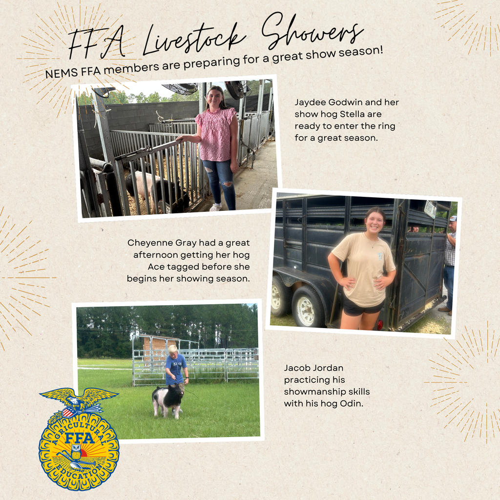 NEMS LIVESTOCK SHOW MEMBERS