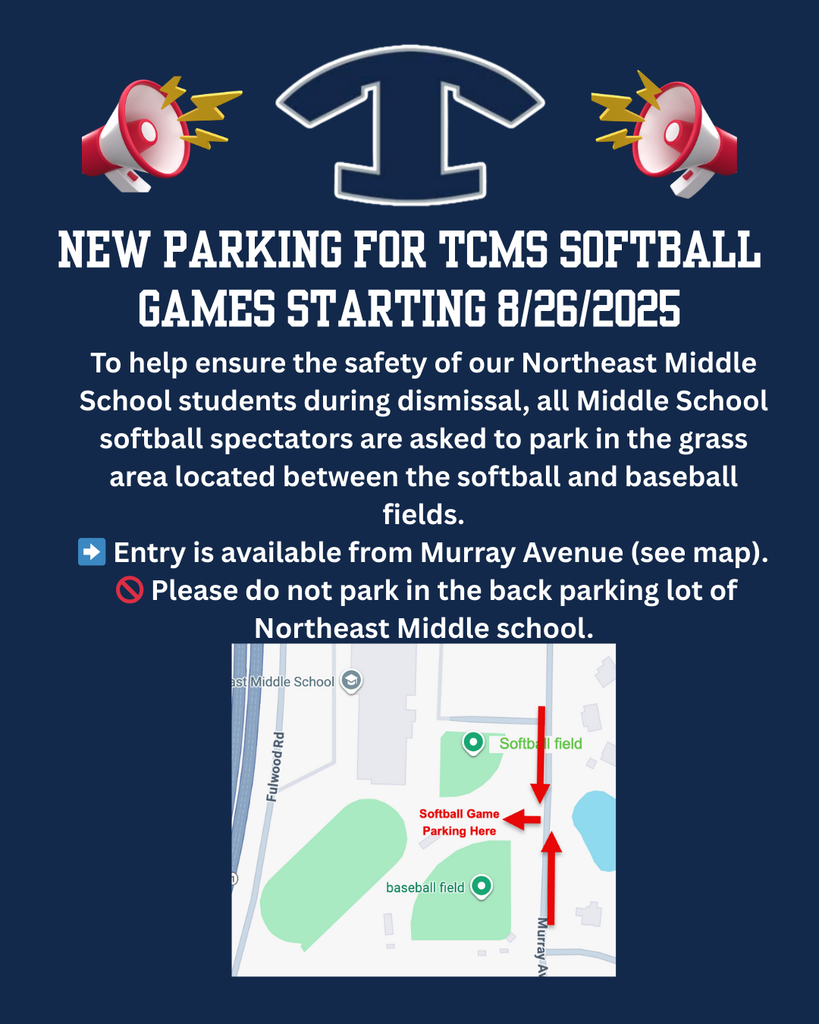 Middle School Softball Parking