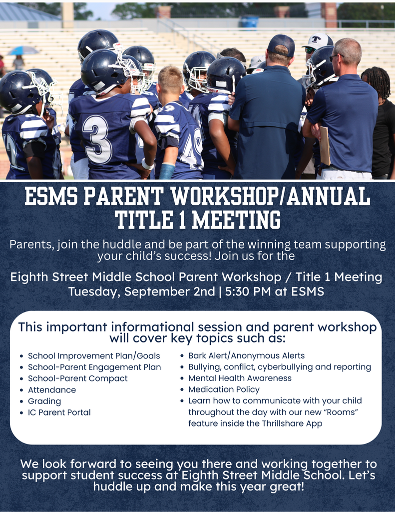 Title 1 Meeting Parent Workshop 2025
