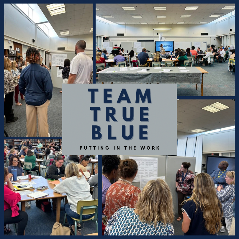 Faculty Meeting TEAM TRUE BLUE