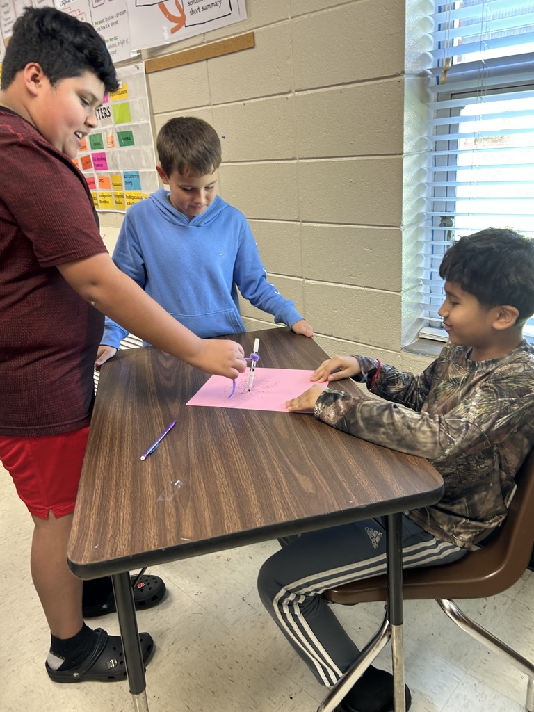 Students using seismographs.
