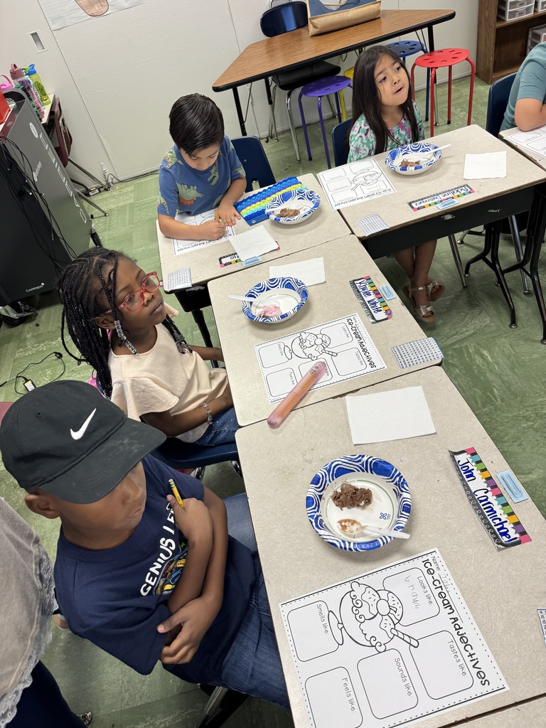 adjectives and ice cream
