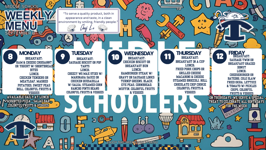 Lunch Menu