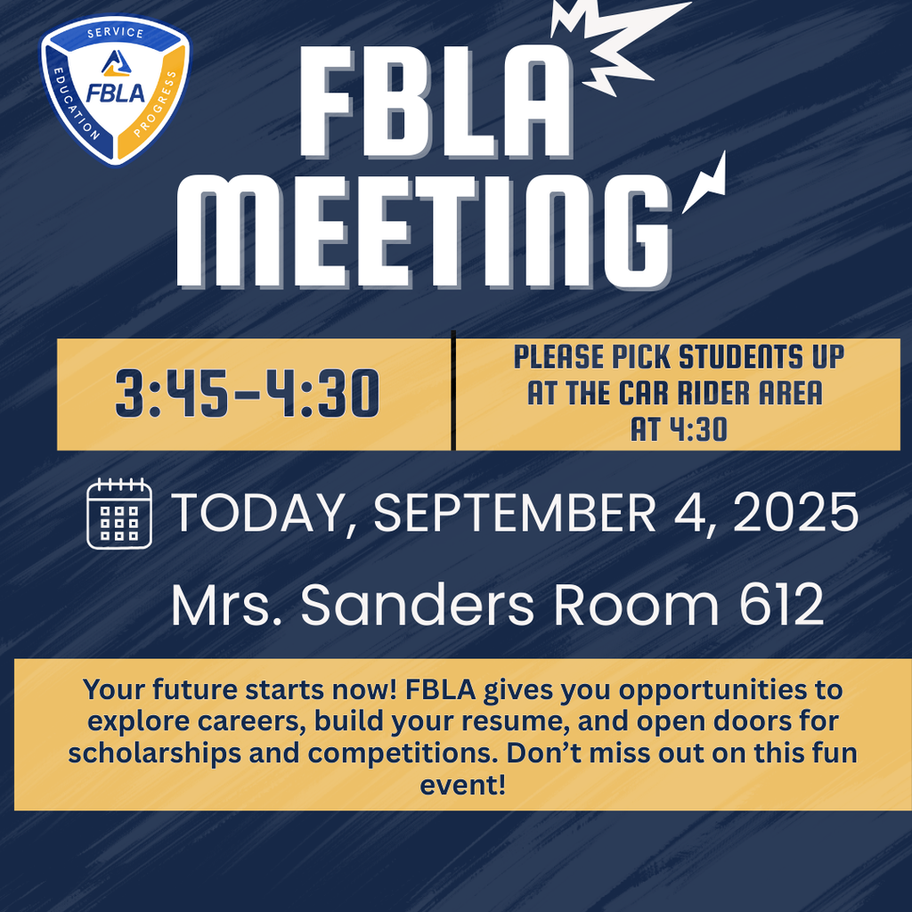 FBLA Meeting