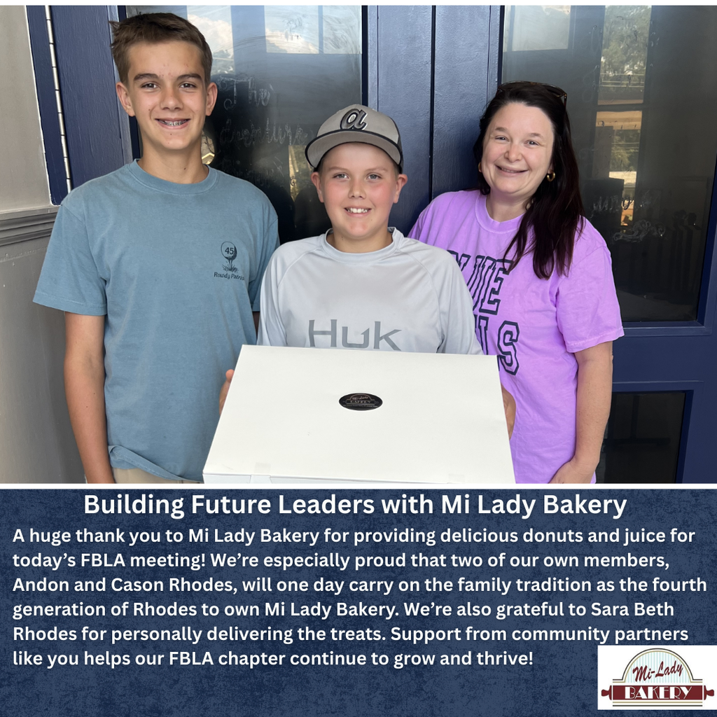 FBLA and Mi-Lady Bakery