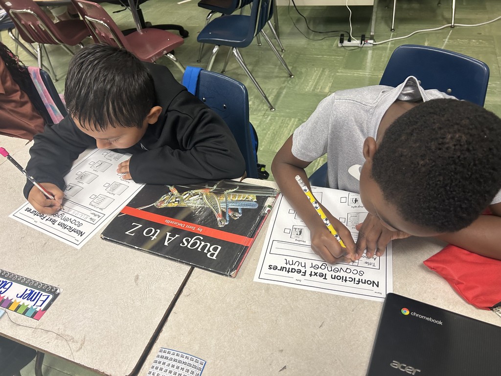Text Feature Scavenger Hunt