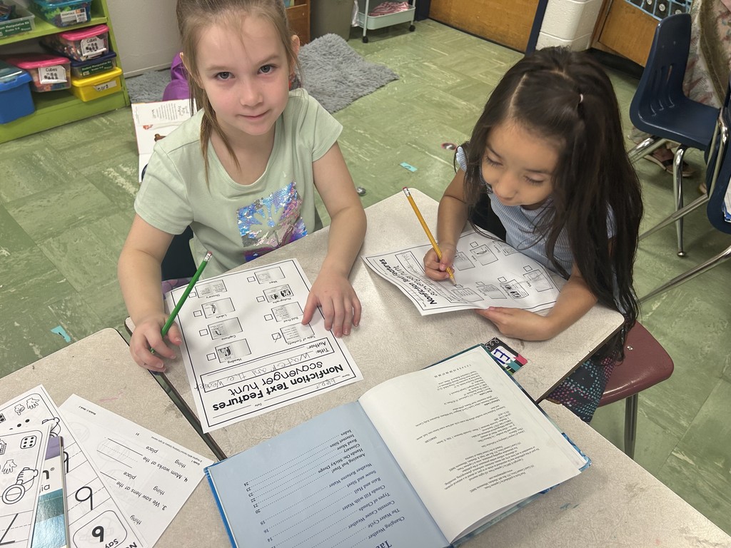 Text Feature Scavenger Hunt