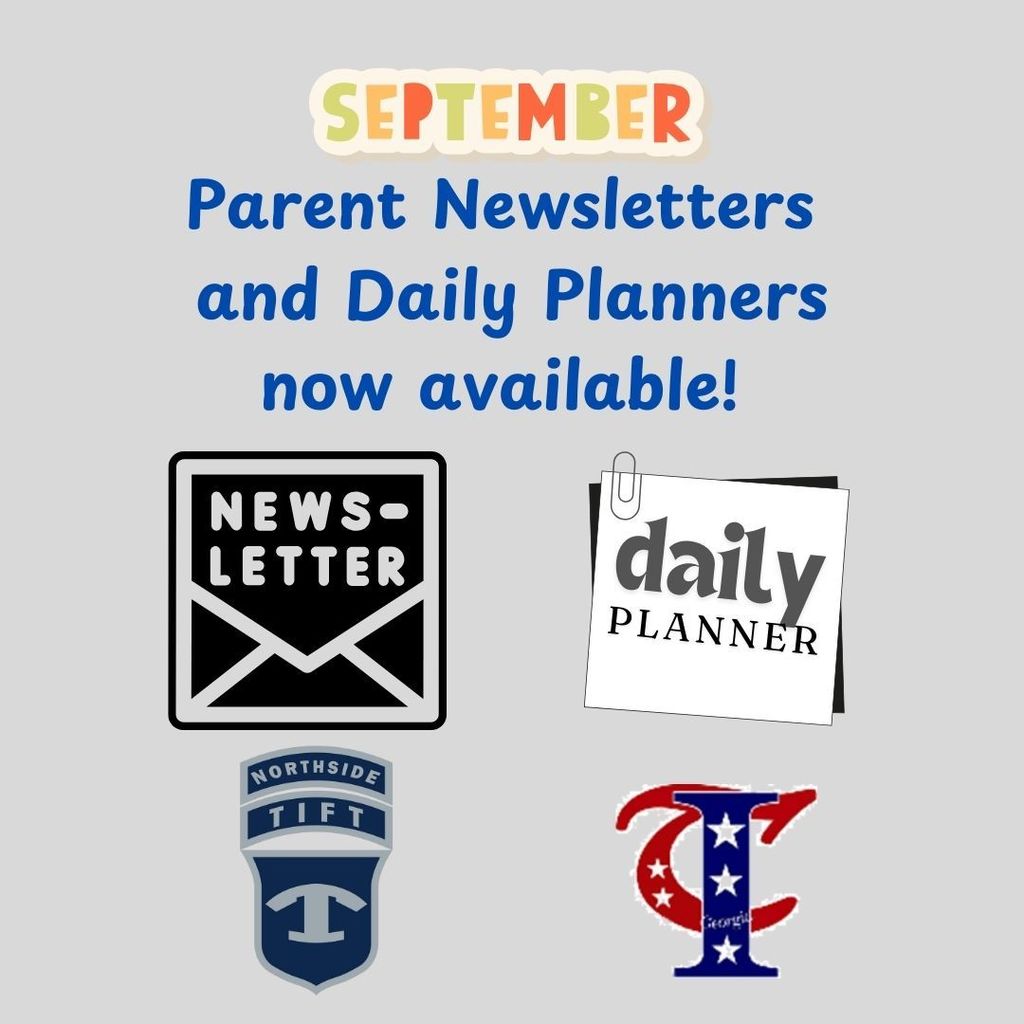 September parent newsletters and planners