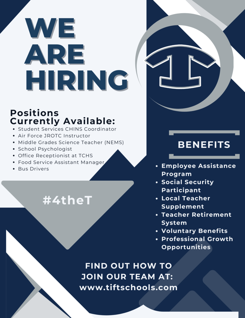 We are hiring