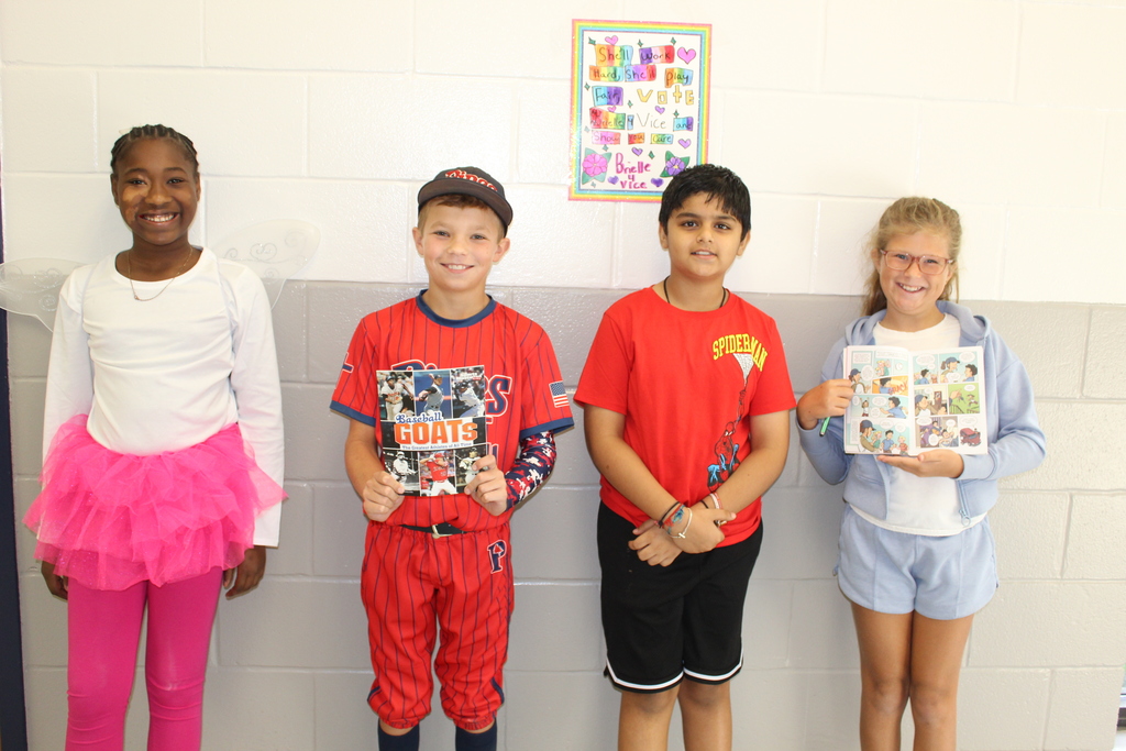 Dress up like a book character and GA Reads Day!