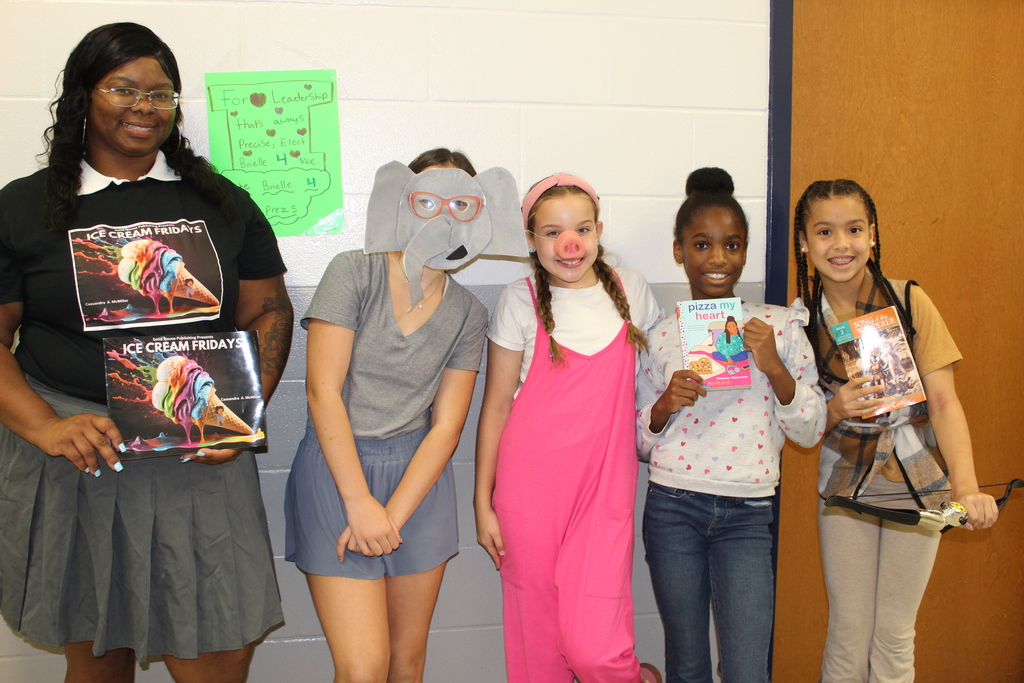 Dress up like a book character and GA Reads Day!